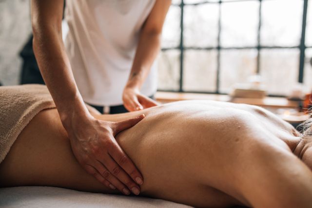 Deep tissue massage room in Jayanagar
